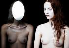 Asia Bugajska i Codie Young - nagie piersi modelek w magazynie Exhibition