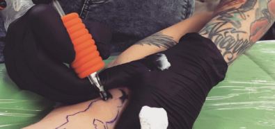 Ewelina Lisowska z nowym tatuażem