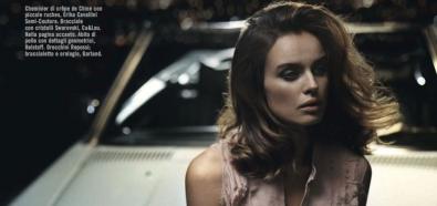 Kasia Smutniak - seksowna modelka z Polski we włoskim Vogue
