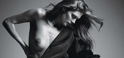 Małgosia Bela - seksowna, polska modelka topless w magazynie W