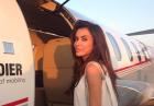 Natalia Siwiec - selfie w prywatnym samolocie 