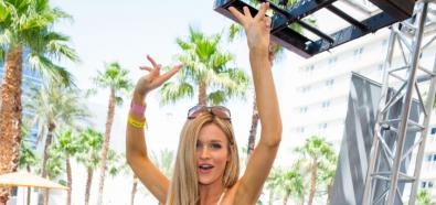 Joanna Krupa - seksowna modelka na imprezie w Hard Rock Hotel w Las Vegas