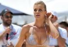 Joanna Krupa - modelka podczas Model Beach Volleyball Tournament
