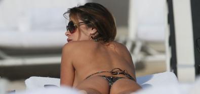 Aida Yespica - seksowne ciało modelki w skąpym bikini