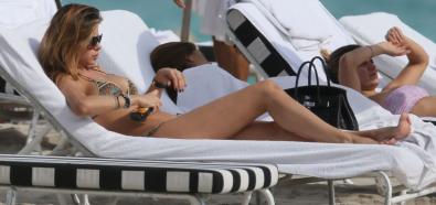 Aida Yespica - seksowne ciało modelki w skąpym bikini