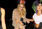 Alessandra Ambrosio, Rosie Huntington Whiteley, Paris Hilton - gwiazdy w przebraniach na Halloween w Beverly Hills