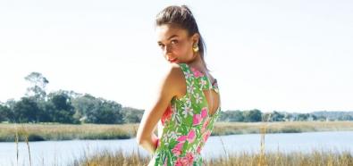 Andreea Diaconu - rumuńska modelka w sesji Lilly Pulitzer