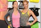 Adriana Lima i Erin Heatherton - seksowne modelki promują sportową kolekcję VSX Victoria's Secret w Nowym Jorku