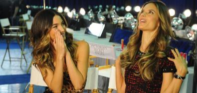Alessandra Ambrosio i Lily Aldridge - Aniołki Victoria's Secret promują pokaz w Nowym Jorku