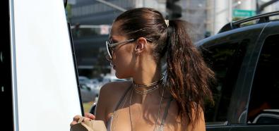 Bella Hadid szalenie seksowna na ulicach Beverly Hills