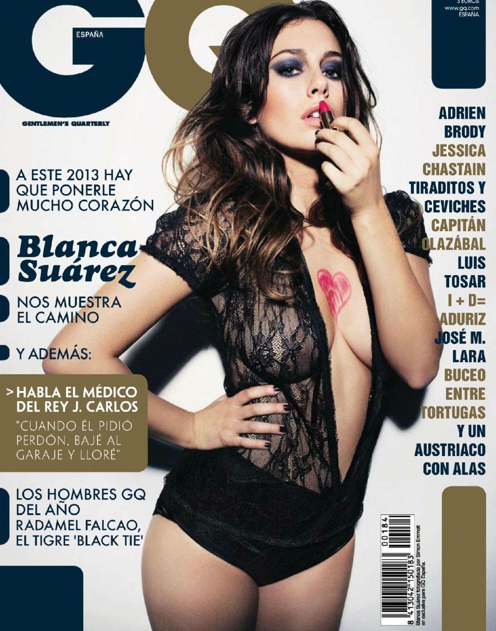 Blanca Suarez - hiszpańska aktorka w styczniowym GQ