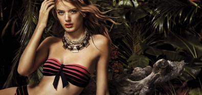 Bregje Heinen - holenderska modelka w bikini i strojach kąpielowych Andres sarda
