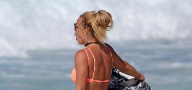 Britney Spears chwali się ciałem na plaży