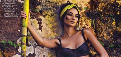 Bruna Tenorio - brazylijska modelka w magazynie Flare