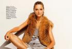 Carmen Kass - estońska modelka w hiszpańskim Harper's Bazaar