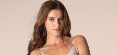 Catrinel Menghia - rumuńska modelka w seksownej bieliźnie La Redoute