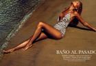 Cristina Tosio - hiszpańska modelka w bikini w Elle