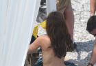 Dakota Johnson topless podczas kręcenia filmu 