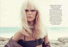 Dewi Driegen - holenderska modelka w Harper's Bazaar