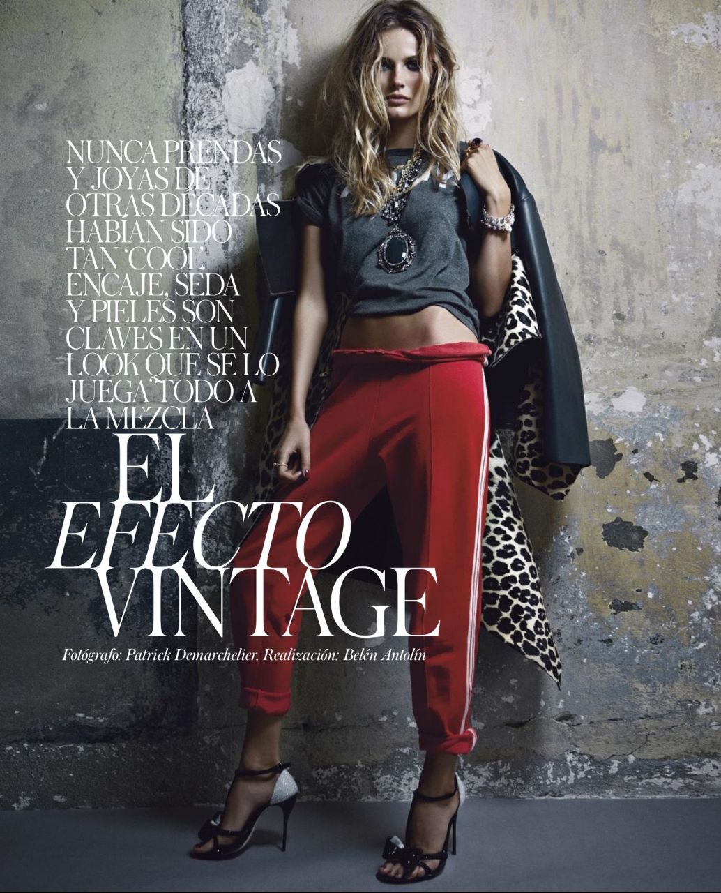 Edita Vilkeviciute - litewska seksbomba w hiszpanskim Vogue