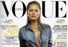 Edita Vilkeviciute - modelka pozuje topless w hiszpańskim Vogue