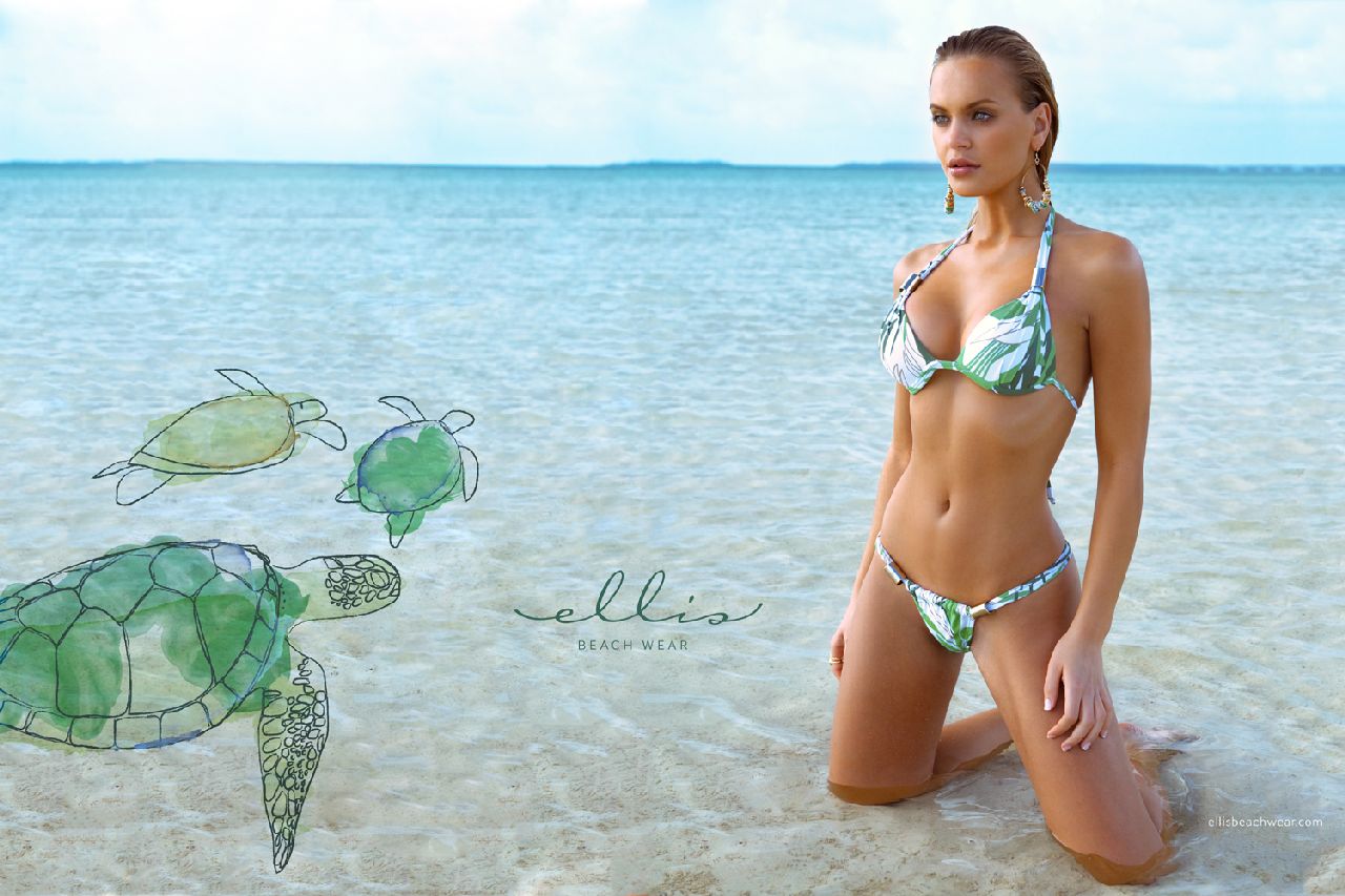 Elisandra Tomacheski - modelka w bikini Ellis