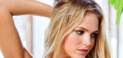 Erin Heatherton - blondwłosa modelka w bieliźnie Victoria's Secret