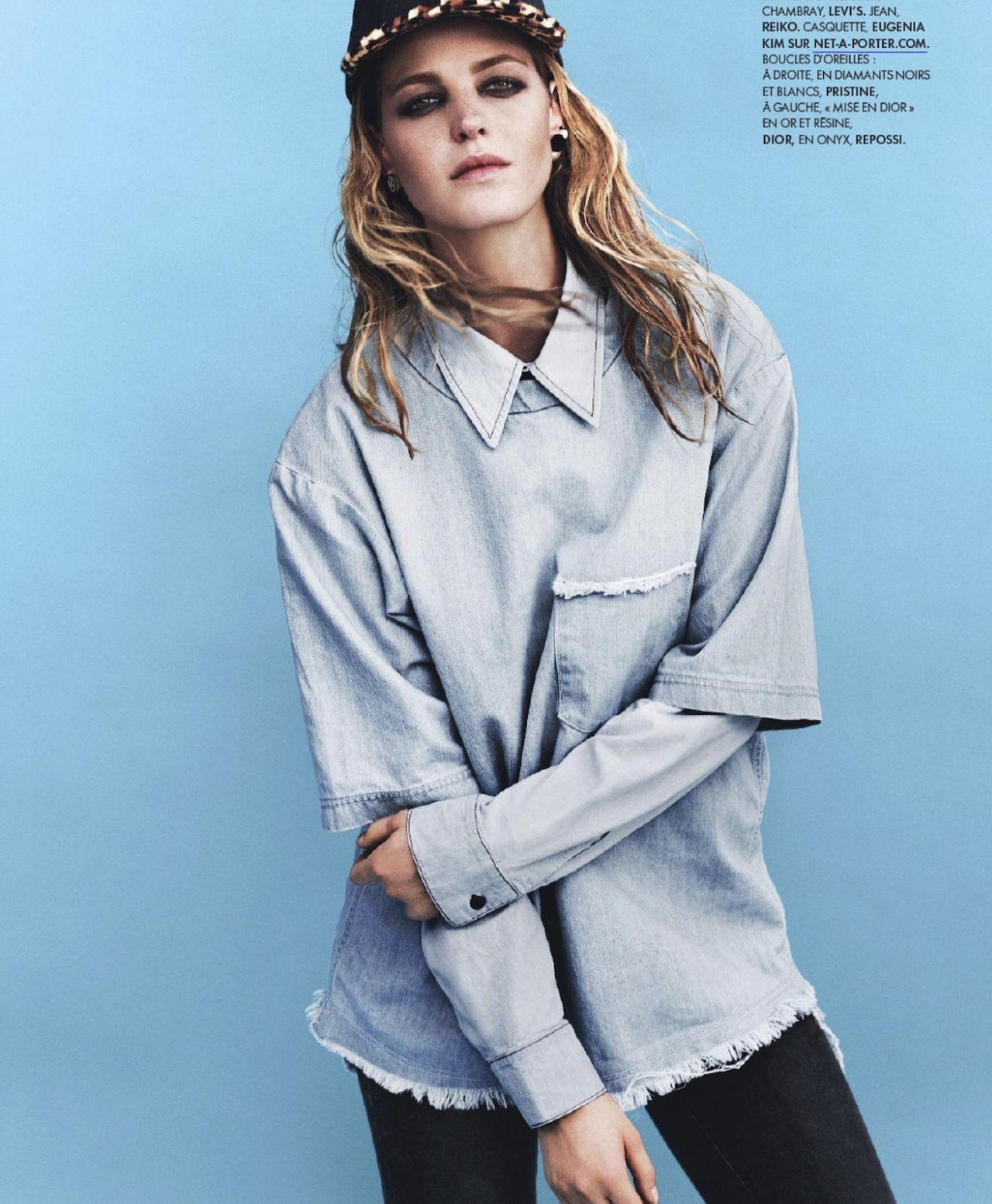 Erin Heatherton - seksowna modelka w magazynie Elle