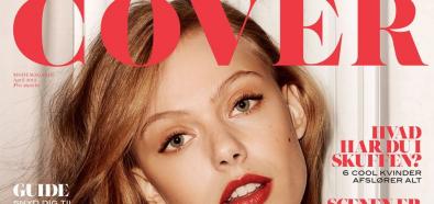 Frida Gustavsson - blondwłosa seksbomba w magazynie Cover