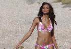 Gracie Carvalho - modelka w bikini Victoria's Secret na Saint Barthelemy