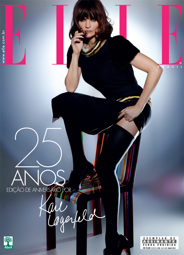 Helena Christensen - 44-letnia modelka w brazylijskim Elle