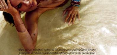 Helena Christensen - dojrzała, seksowna modelka kusi w hiszpańskim Elle