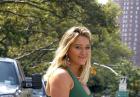 Hilary Duff w pięknej zielonej sukience 