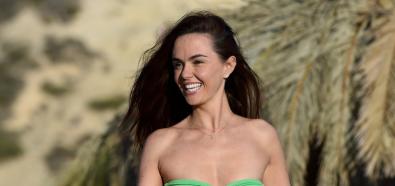 Jennifer Metcalfe w zielonym bikini
