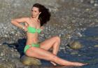 Jennifer Metcalfe w zielonym bikini