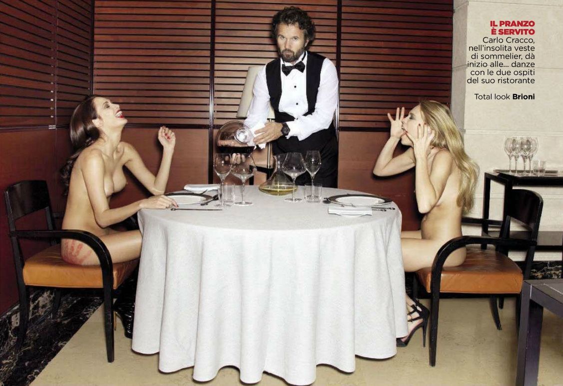 Jessica Dykstra i Kristy Goretskaya - modelki pozują nago dla włoskiego GQ