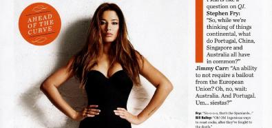 Jessica Gomes - australijska modelka topless w FHM