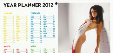 Celebrytki w kalendarzu FHM 2011