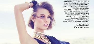 Karlie Kloss - piękna, amerykańska modelka w tureckim Vogue