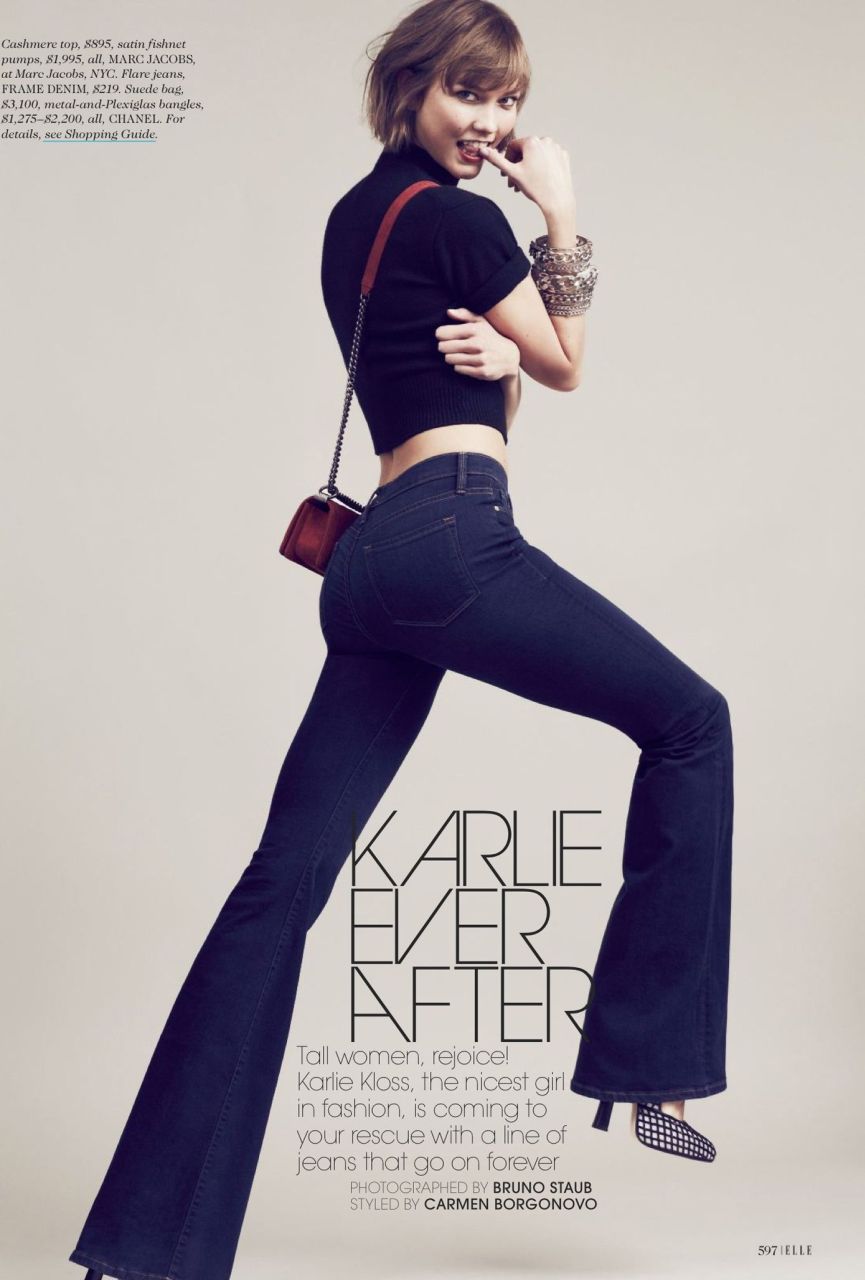 Karlie Kloss - piękny Aniołek Victoria's Secret w Elle