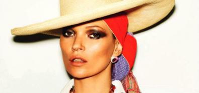 Kate Moss - brytyjska modelka we francuskim Vogue