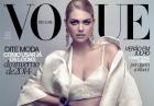 Kate Upton - duży dekolt seksownej modelki w brazylijskim Vogue