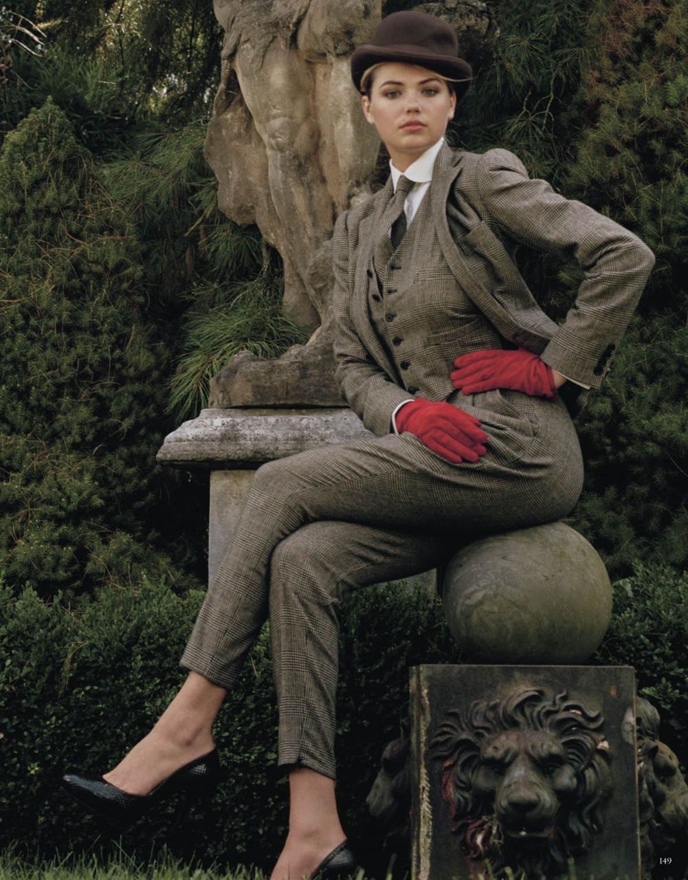 Kate Upton - amerykańska modelka w niemieckim Vogue