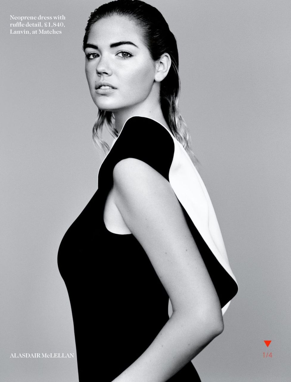 Kate Upton - seksowna modelka w brytyjskim Vogue