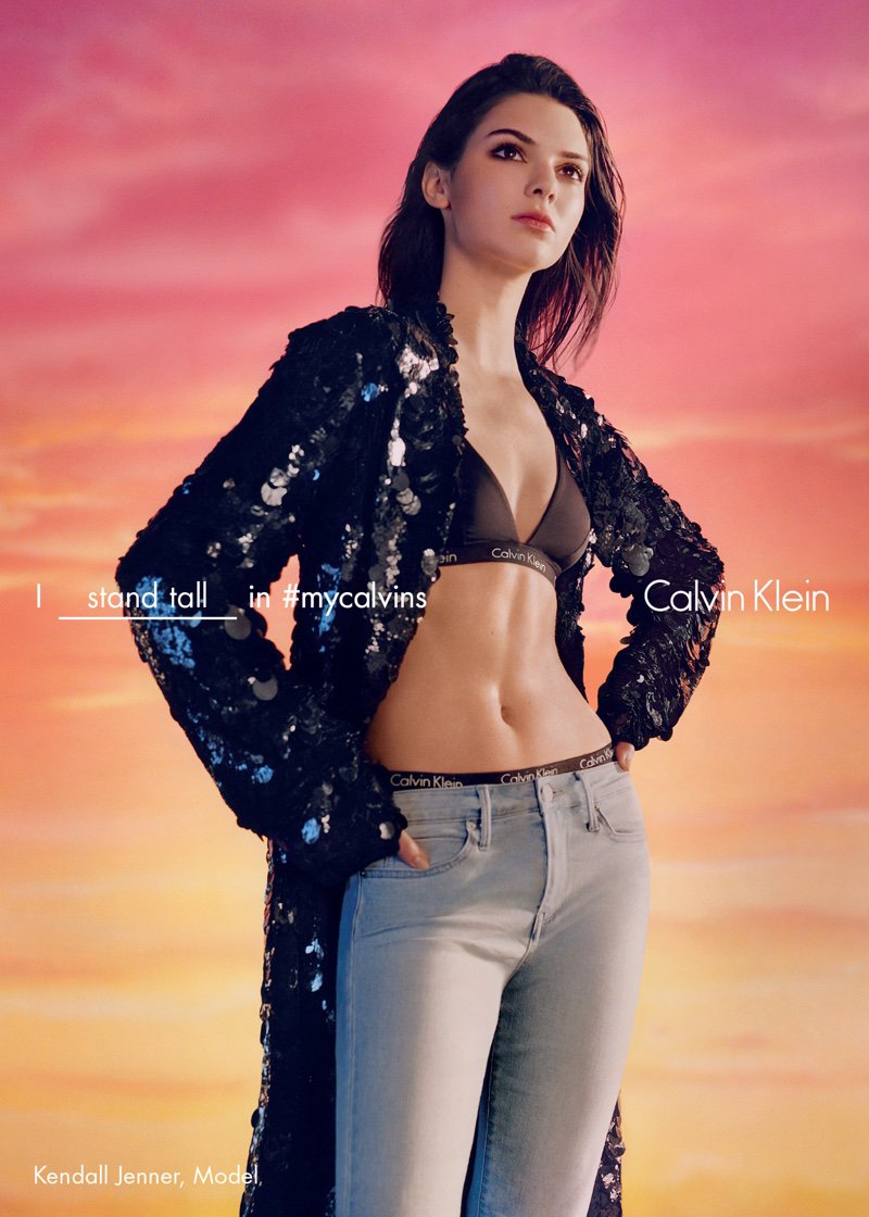 Kendall Jenner w bieliźnie Calvina Kleina 