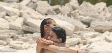 Kyle i Kendall Jenner razem na plaży 