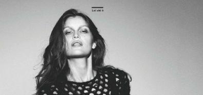 Laetitia Casta - francuska modelka pozuje w magazynie Amica