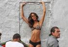 Lais Ribeiro - seksowna modelka w bieliźnie Victoria's Secret w Miami