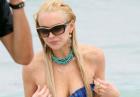 Lindsay Lohan nago na plaży