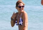 Maria Menounos - kusząca aktorka w bikini na plaży w Grecji